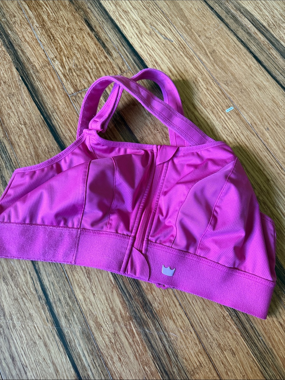 Hot Pink SHEFIT Sports Bra